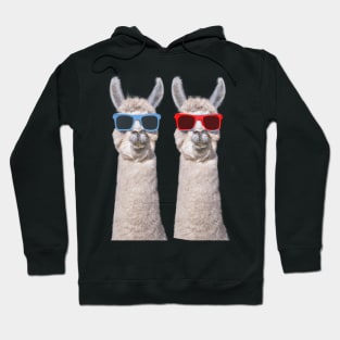 Funny Alpaca Team Hoodie